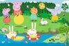 Puzzle Świnka Peppa 60 el Wakacyjna zabawa Trefl 17326